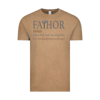 Vintage Coffee Fa-Thor Like Dad Just Way Mightier Vintage Tee - Bettercallsaul
