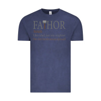 Vintage Denim Fa-Thor Like Dad Just Way Mightier Vintage Tee - Bettercallsaul