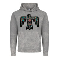 Cloud Rock Black Aztec Thunderbird Vintage Hoodie - Bettercallsaul