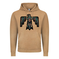 Vintage Camel Black Aztec Thunderbird Vintage Hoodie - Bettercallsaul