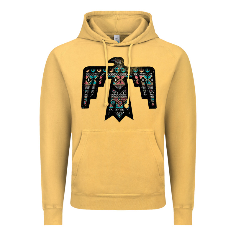 Black Aztec Thunderbird Vintage Hoodie by Bettercallsaul | Teevron
