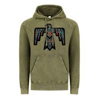 Vintage Olive Black Aztec Thunderbird Vintage Hoodie - Bettercallsaul