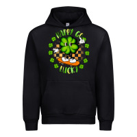 Black happy go lucky Urban Hoodie - Artiststas