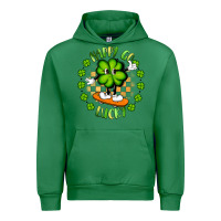 Emerald happy go lucky Urban Hoodie - Artiststas