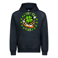 Navy happy go lucky Urban Hoodie - Artiststas