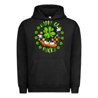 Pigment Black happy go lucky Urban Hoodie - Artiststas