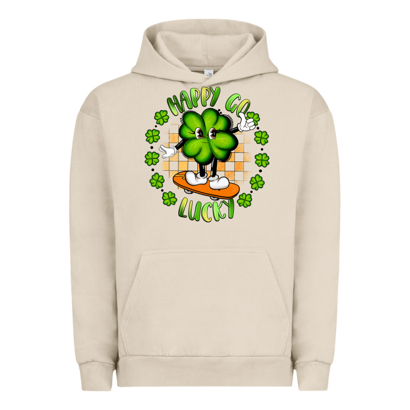 Happy Go Lucky Urban Hoodie by Artiststas | Teevron