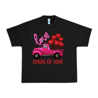 Black valentine's day loads of love turck with balloons Urban Heavy Tee - RanaPortraitStore