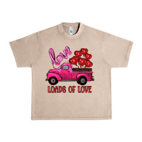 French Oak valentine's day loads of love turck with balloons Urban Heavy Tee - RanaPortraitStore