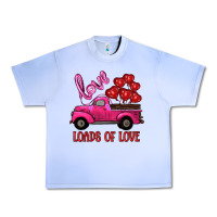 Grape Ice valentine's day loads of love turck with balloons Urban Heavy Tee - RanaPortraitStore