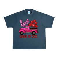 Midnight Navy valentine's day loads of love turck with balloons Urban Heavy Tee - RanaPortraitStore