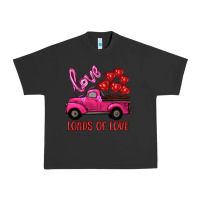 Pigment Black valentine's day loads of love turck with balloons Urban Heavy Tee - RanaPortraitStore