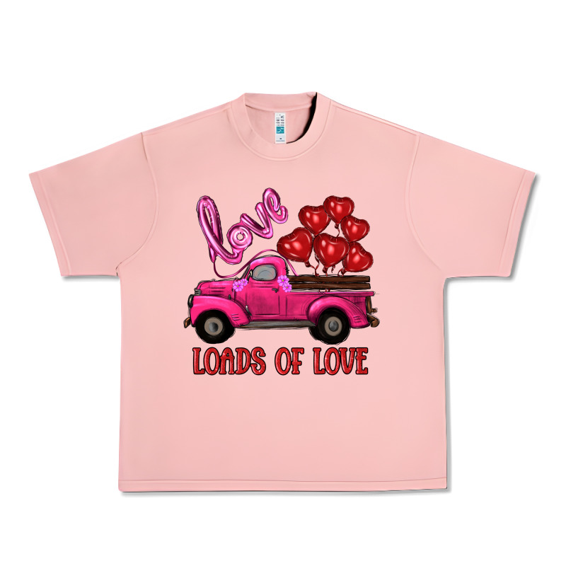 Valentine's Day Loads Of Love Turck With Balloons Urban Heavy Tee by RanaPortraitStore | Teevron