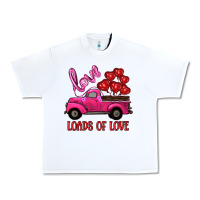 White valentine's day loads of love turck with balloons Urban Heavy Tee - RanaPortraitStore