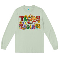 Matcha Tacos and tequila Long Sleeve Tee - NancyCooperArtShop