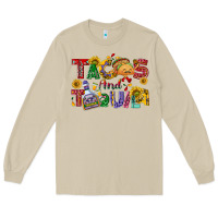 Mushroom Tacos and tequila Long Sleeve Tee - NancyCooperArtShop