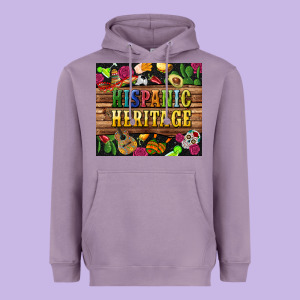 Hispanic Heritage Tumbler Heavyweight Hoodie Designed By Bundleandbundleshop