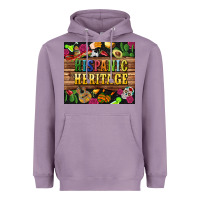 Lavender hispanic heritage tumbler Heavyweight Hoodie - BundleAndBundleShop