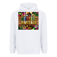 White hispanic heritage tumbler Heavyweight Hoodie - BundleAndBundleShop