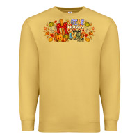 Antique Gold give thanks to the lord for he is good Premium Sweatshirt - CowhideDigitalArt
