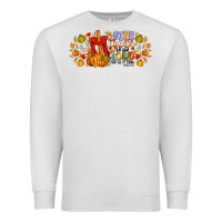 Oatmeal Heather give thanks to the lord for he is good Premium Sweatshirt - CowhideDigitalArt