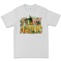 Dove Grey plantaholic Premium Tee - NancyCooperArtShop