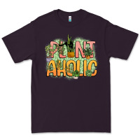 Plum plantaholic Premium Tee - NancyCooperArtShop