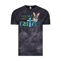 Cloud Black My First Easter Bunny Boy Vintage Tee - RanaPortraitStore