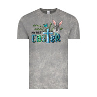 Cloud Rock My First Easter Bunny Boy Vintage Tee - RanaPortraitStore