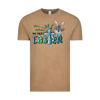 My First Easter Bunny Boy Vintage Tee | Teevron