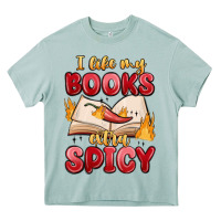 Arona i like my books extra spicy Heavy Core Tee - MaliasSmallBusiness