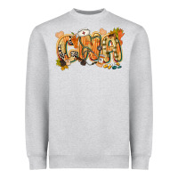 Heather Grey fall cna Heavyweight Sweatshirt - CowGirlArtShop