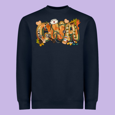 Fall Cna Heavyweight Sweatshirt Designed By Cowgirlartshop