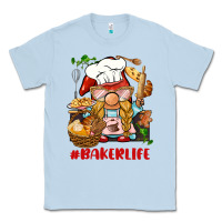 Dusty Blue baker life gnome Classic Tee - BarkalooDesign