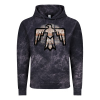 Cloud Black Western Light Aztec Thunderbird Vintage Hoodie - Bettercallsaul