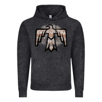 Vintage Black Western Light Aztec Thunderbird Vintage Hoodie - Bettercallsaul