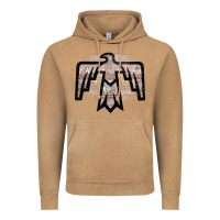 Vintage Camel Western Light Aztec Thunderbird Vintage Hoodie - Bettercallsaul