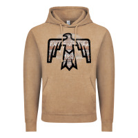 Vintage Coffee Western Light Aztec Thunderbird Vintage Hoodie - Bettercallsaul