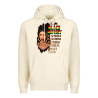 Sandshell I am black history black girl Premium Hoodie - FaDigitalArtStudio