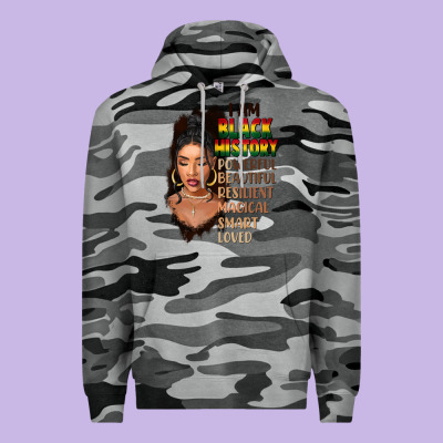 I Am Black History Black Girl Premium Hoodie Designed By Fadigitalartstudio