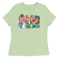 Matcha Happy Easter Ladies Tee - NancyCooperArtShop