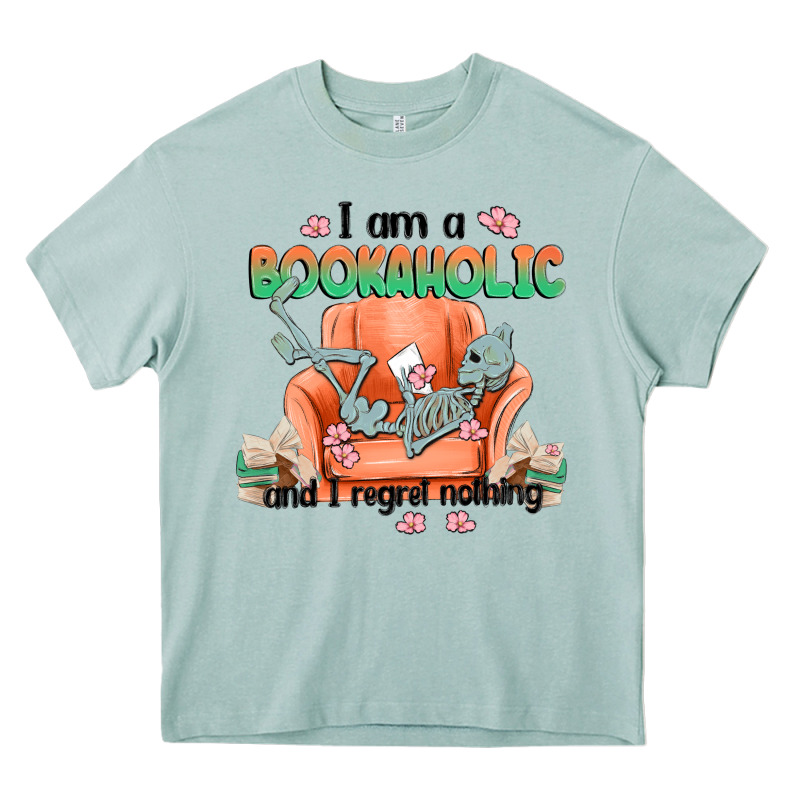 Bookaholic Heavy Core Tee by MaliasSmallBusiness | Teevron