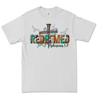 Dove Grey redeemed ephesians 1 7 Premium Tee - NancyCooperArtShop