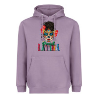 Lavender proud latina Heavyweight Hoodie - BundleAndBundleShop