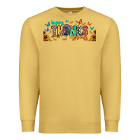 Antique Gold Happy thanksgiving Premium Sweatshirt - CowhideDigitalArt