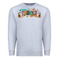 Heather Grey Happy thanksgiving Premium Sweatshirt - CowhideDigitalArt