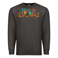 Smoke Happy thanksgiving Premium Sweatshirt - CowhideDigitalArt