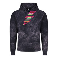 Cloud Black Pink Serape Lightning Vintage Hoodie - Bettercallsaul