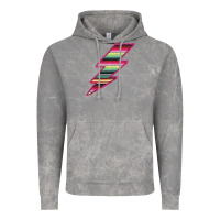 Cloud Rock Pink Serape Lightning Vintage Hoodie - Bettercallsaul