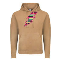 Vintage Camel Pink Serape Lightning Vintage Hoodie - Bettercallsaul